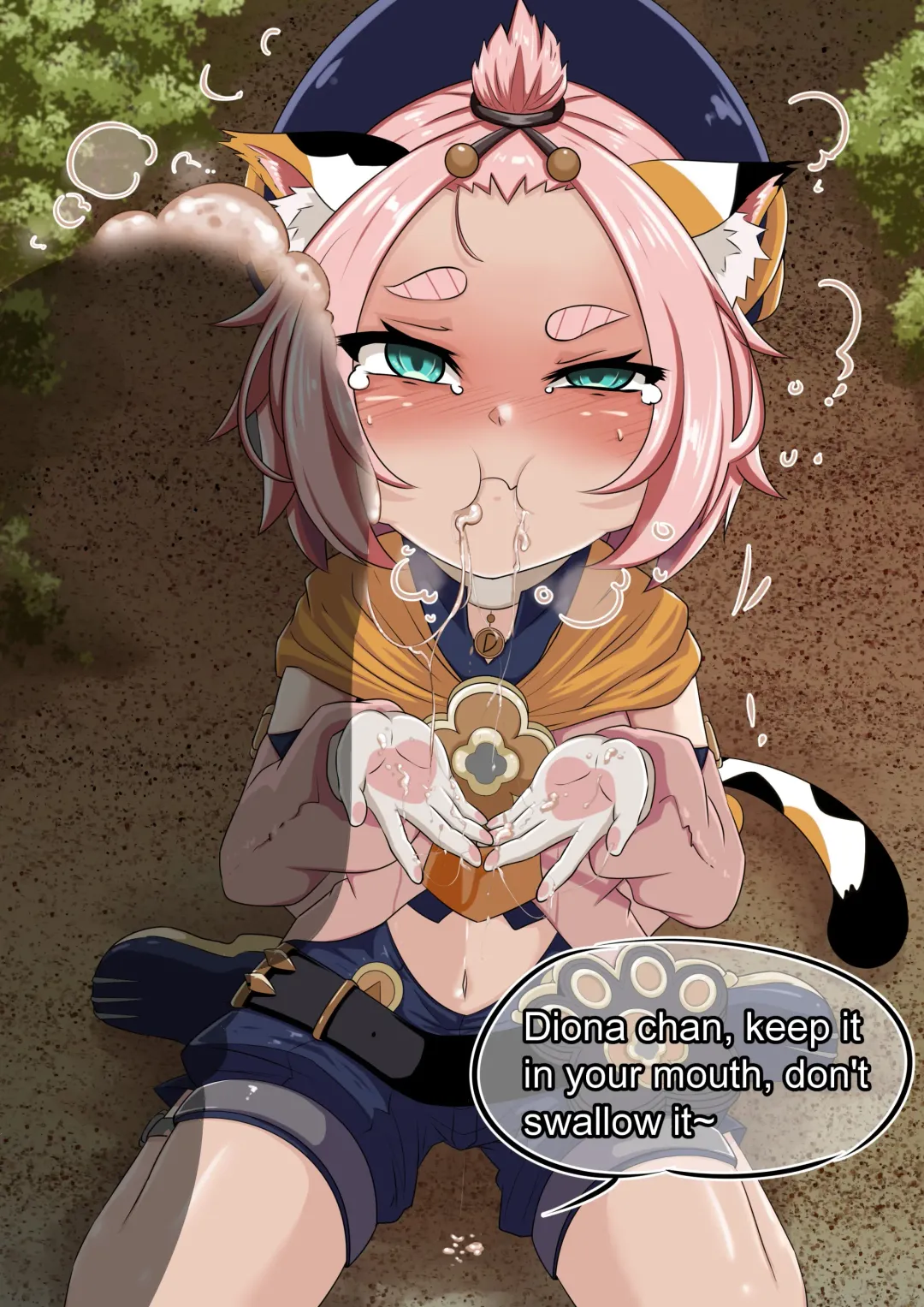 [Yamazaki Ginryu] Diona to no Nichijou -Mondai Hen- | Daily Life with Diona -Question Chapter- (decensored) Fhentai - Page 10