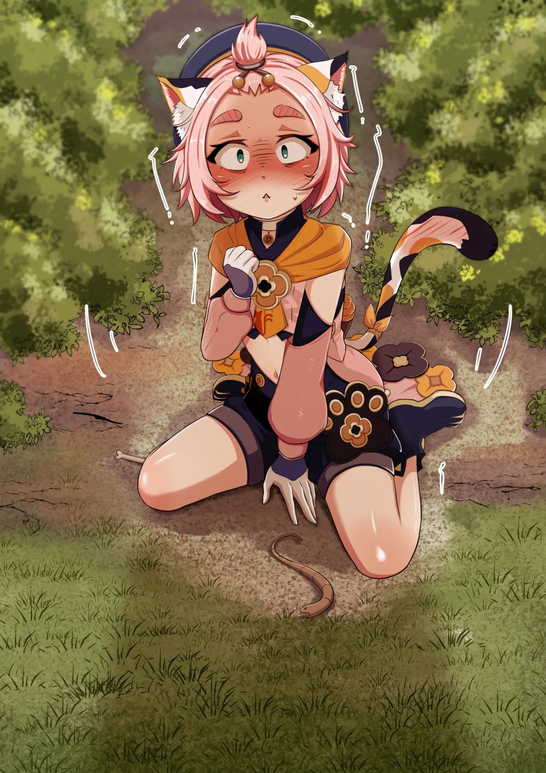 [Yamazaki Ginryu] Diona to no Nichijou -Mondai Hen- | Daily Life with Diona -Question Chapter- (decensored) Fhentai - Page 7