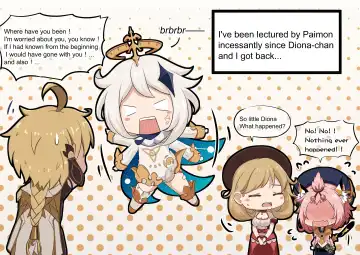[Yamazaki Ginryu] Diona to no Nichijou -Mondai Hen- | Daily Life with Diona -Question Chapter- (decensored) Fhentai - Page 56