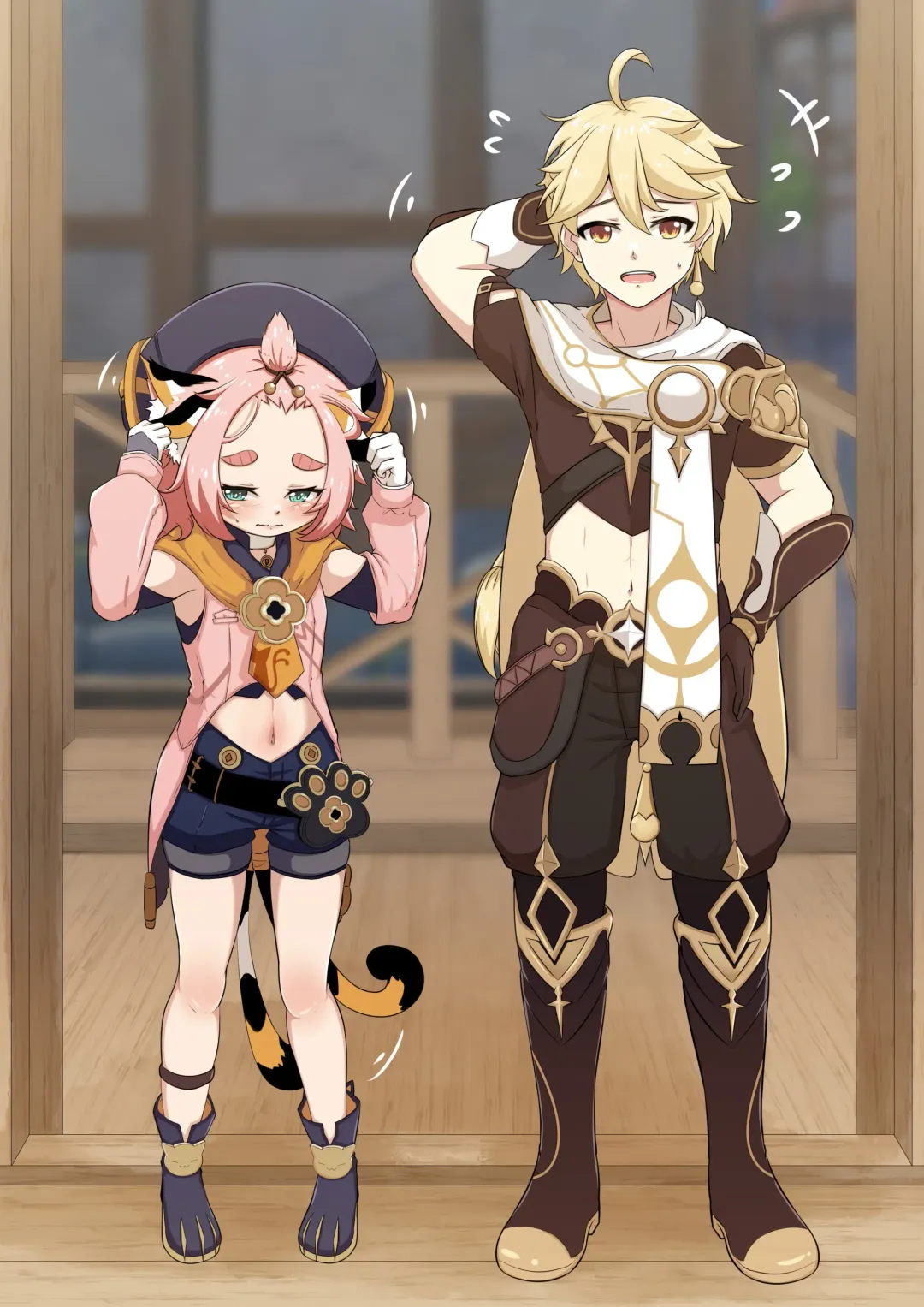 [Yamazaki Ginryu] Diona to no Nichijou -Mondai Hen- | 与迪奥娜的日常 -问题篇- (decensored) Fhentai - Page 54