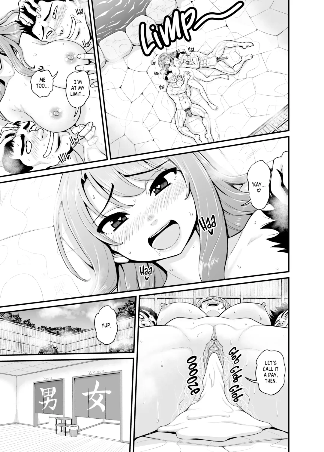 [Gachonjirou] Game Tomodachi no Onnanoko to Onsen Ryokou de Yaru Hanashi NTRver. | Getting it On With Your Gaming Buddy at the Hot Spring NTRVer. (decensored) Fhentai - Page 56