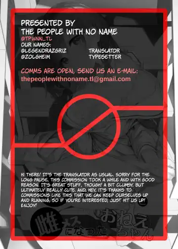 [Tatami] Osu ni Natta Boku to Mesu ni Natta Onee-chan | I Became A Man And My Onee-chan Became A Woman Fhentai - Page 49