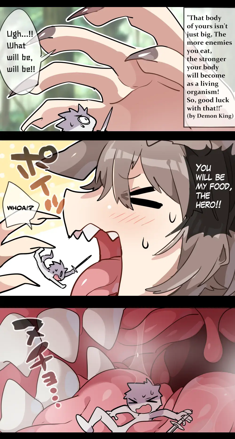 [Ima Att] Giant Dog Girl VORE & GTS Fhentai - Page 2