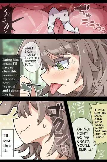 [Ima Att] Giant Dog Girl VORE & GTS Fhentai - Page 4