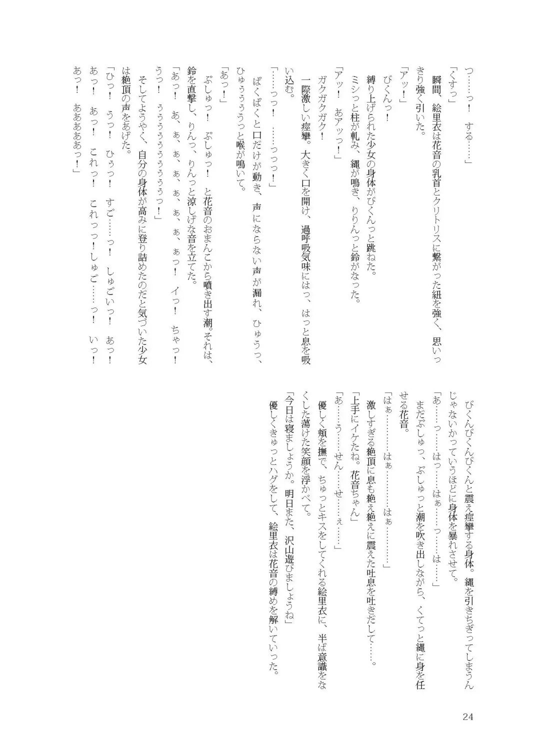 [Namiki Kojiro] Kanon-chan to Nawa Asobi ～Nihaku Mikka hen～ Fhentai - Page 24