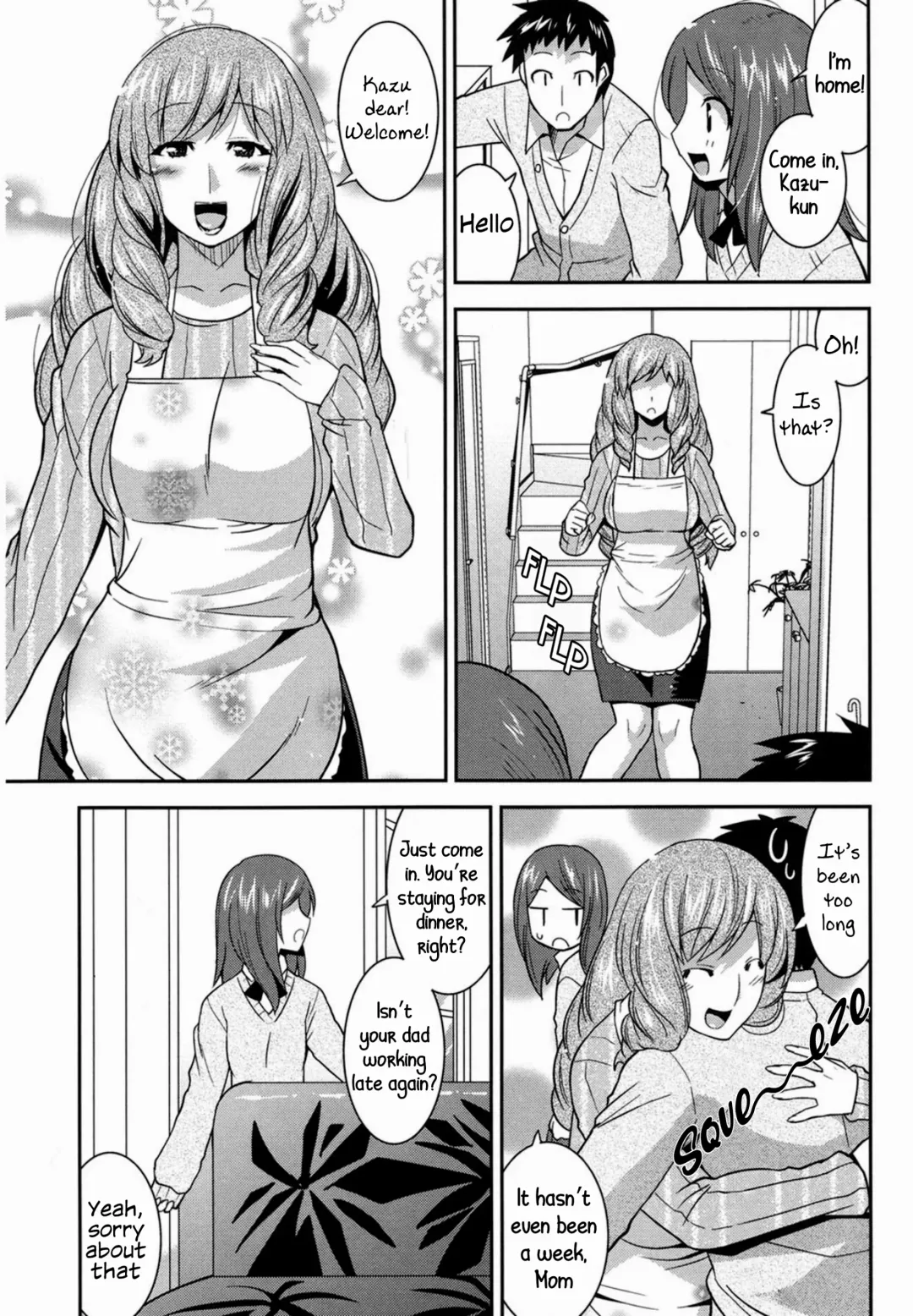 [Utamaro] Osananajimi no Oba-san ga Seiteki Sugiru | My Childhood Friend's Mom is WAY too Sexy Fhentai - Page 1