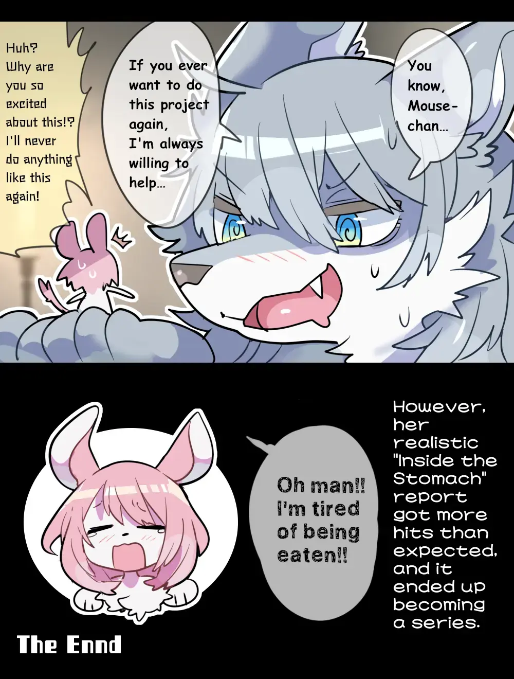 [Ima Att] Giant Wolf Girl VORE & GTS Fhentai - Page 8