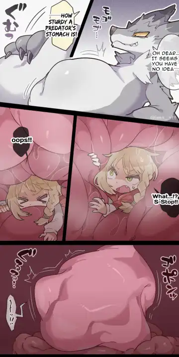 [Ima Att] The Wolf VORE Little Red Riding Hood Fhentai - Page 4