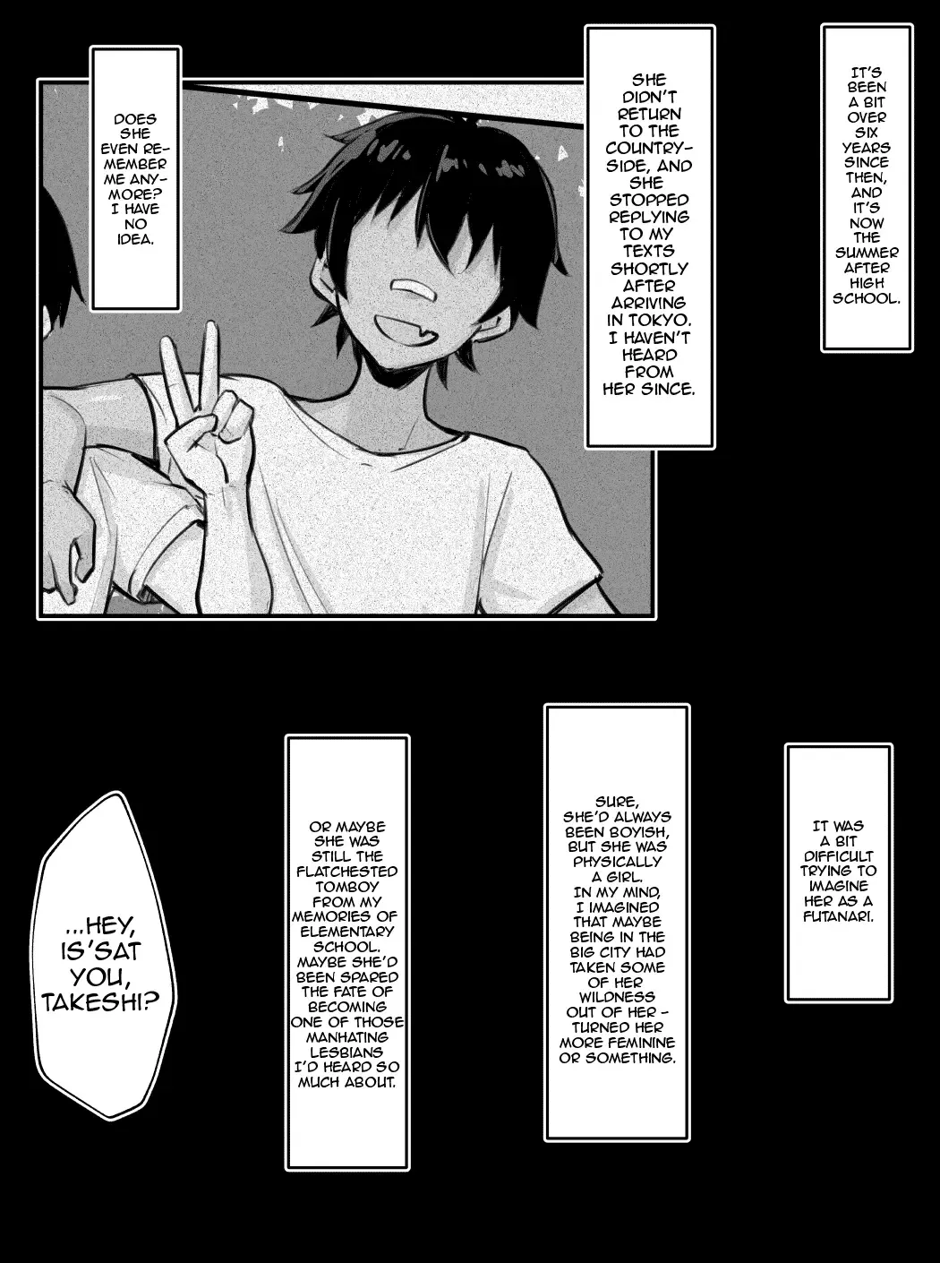 [Nia] My Friend Who I Hadn't Met in Several Years Became A Tanned Muscular Futanari Fhentai - Page 5