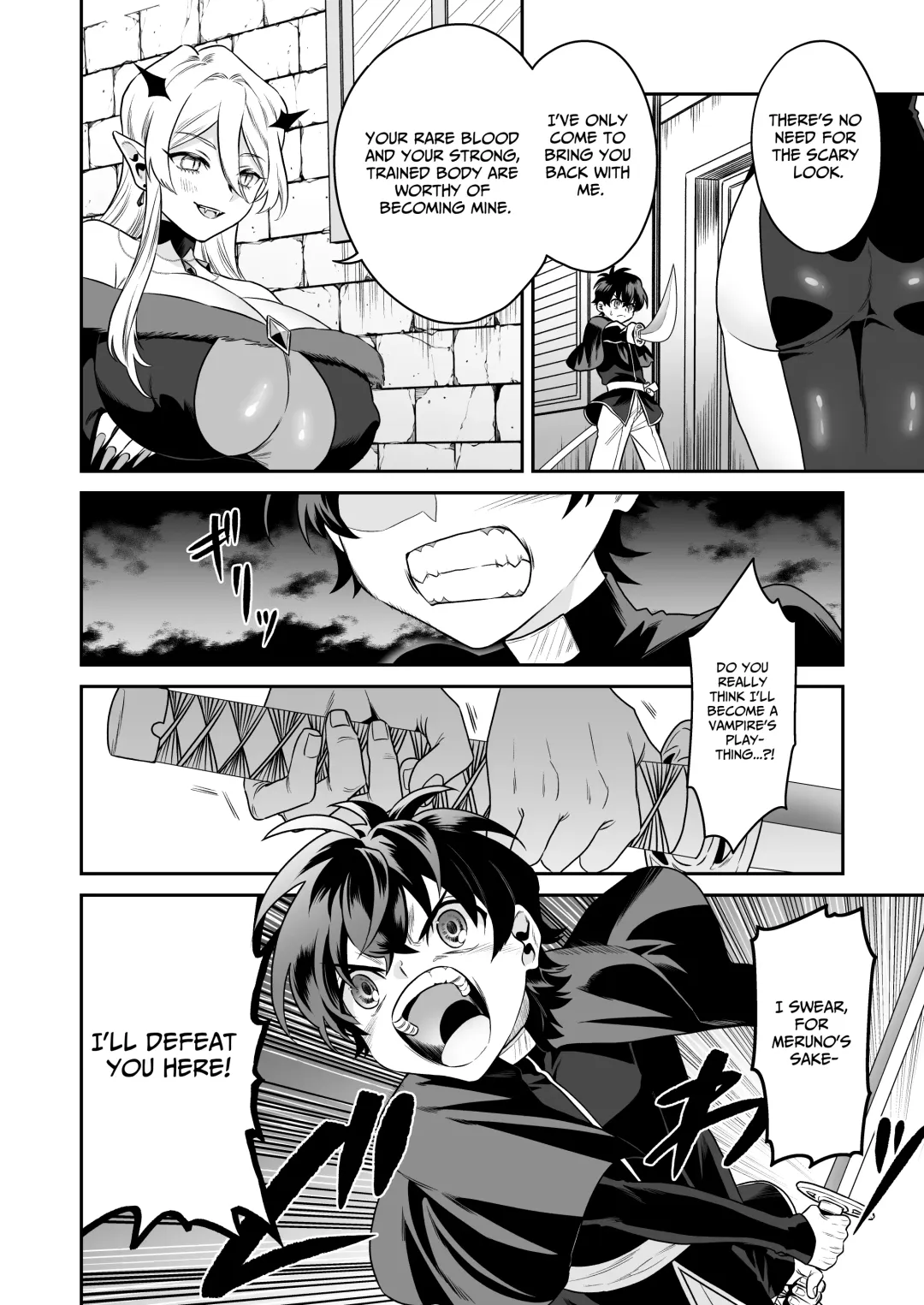 Shounen Hunter, Kyuuketsuki no Ori ni Torawaruru Fhentai - Page 8