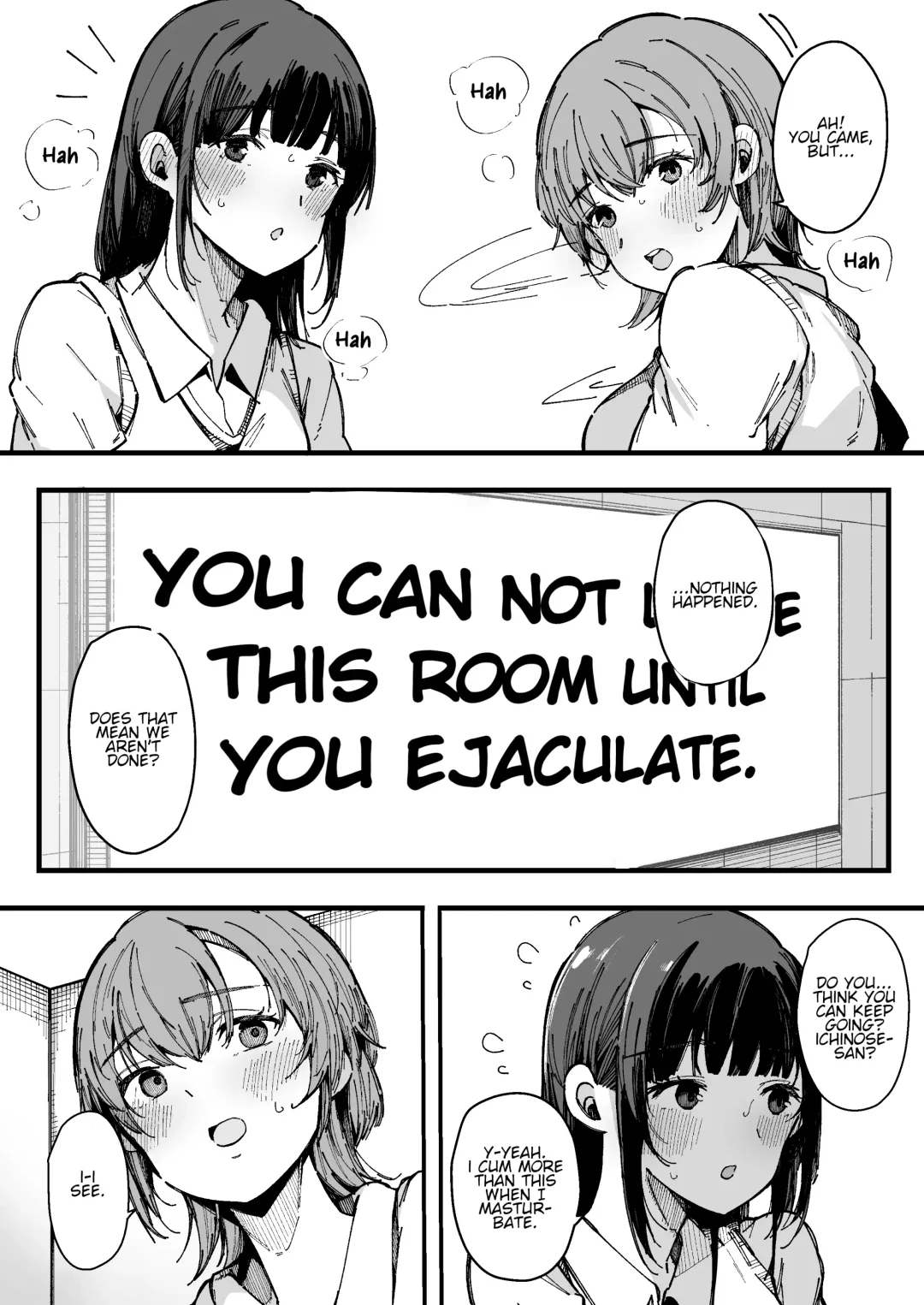 [Sakurayu Hal] Shasei Shinai to Derarenai Heya | The room you can't leave until you ejaculate Fhentai - Page 13