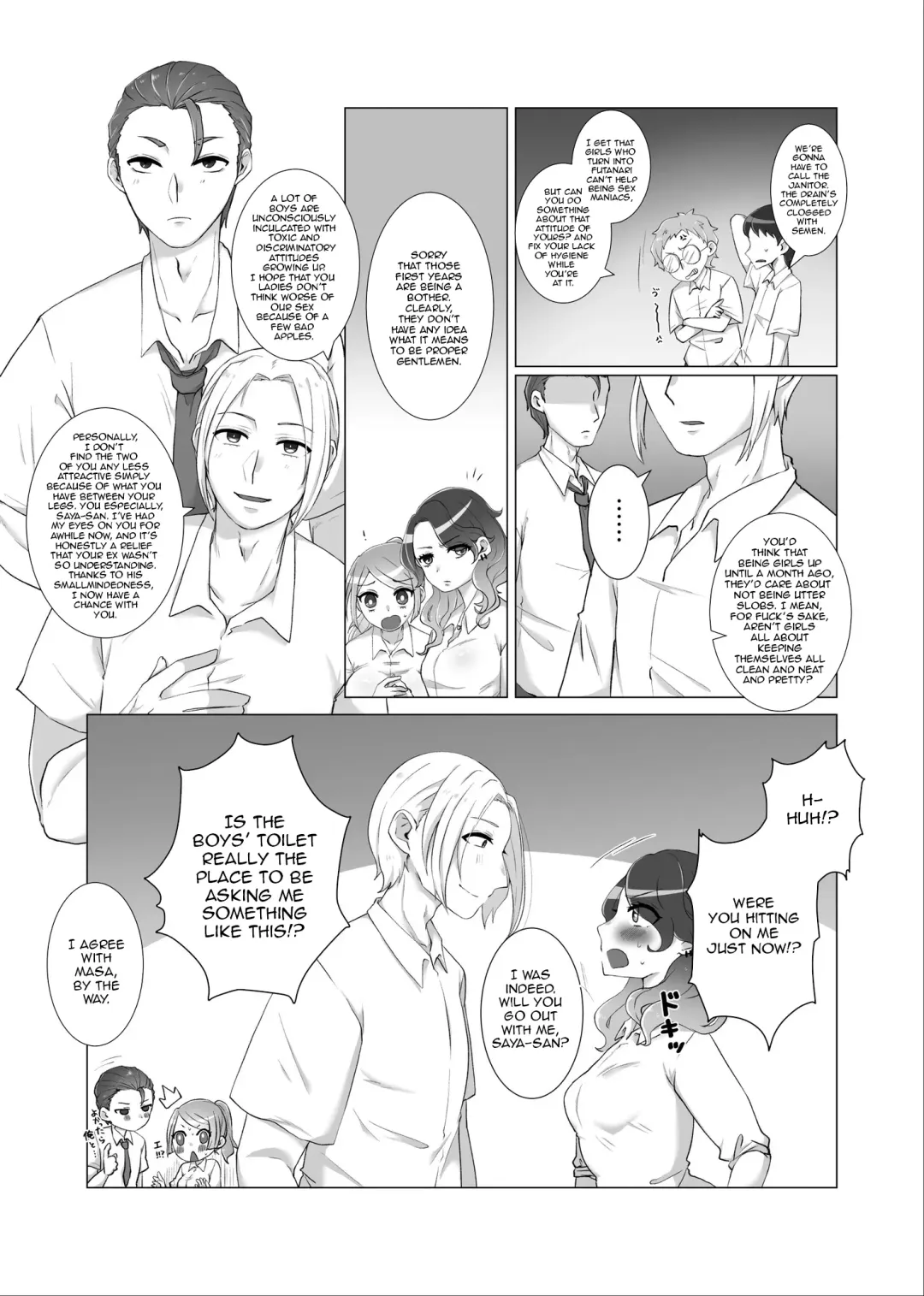 Tales of High School Girls Reaching Happy Ends Despite Undergoing Masculinization Fhentai - Page 5