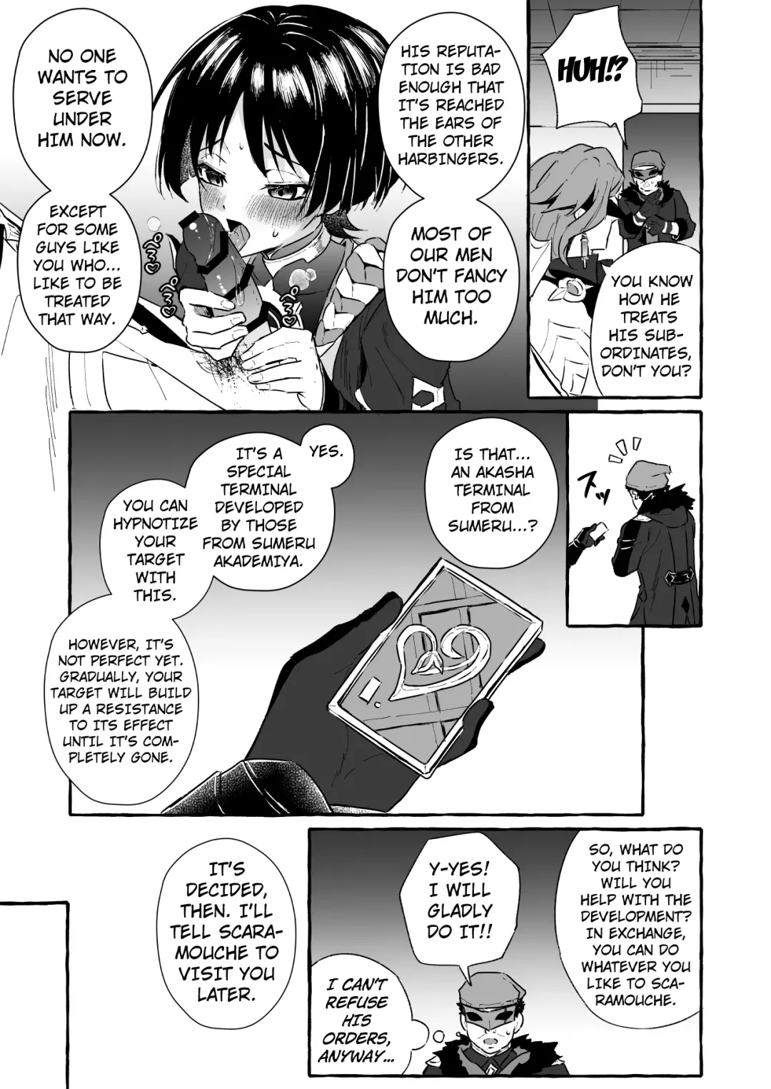 [Kosuke Poke] Sanbing-sama ni Saimin Kakete Icha Love Suru Hanashi Fhentai - Page 7