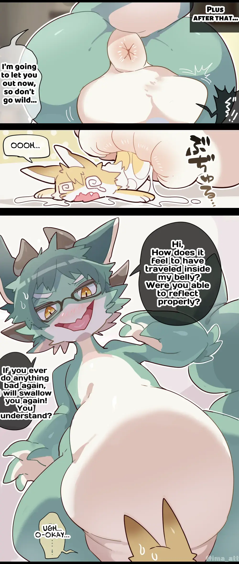 [Ima Att] Dragonewt VORE & FULL TOUR Fhentai - Page 6