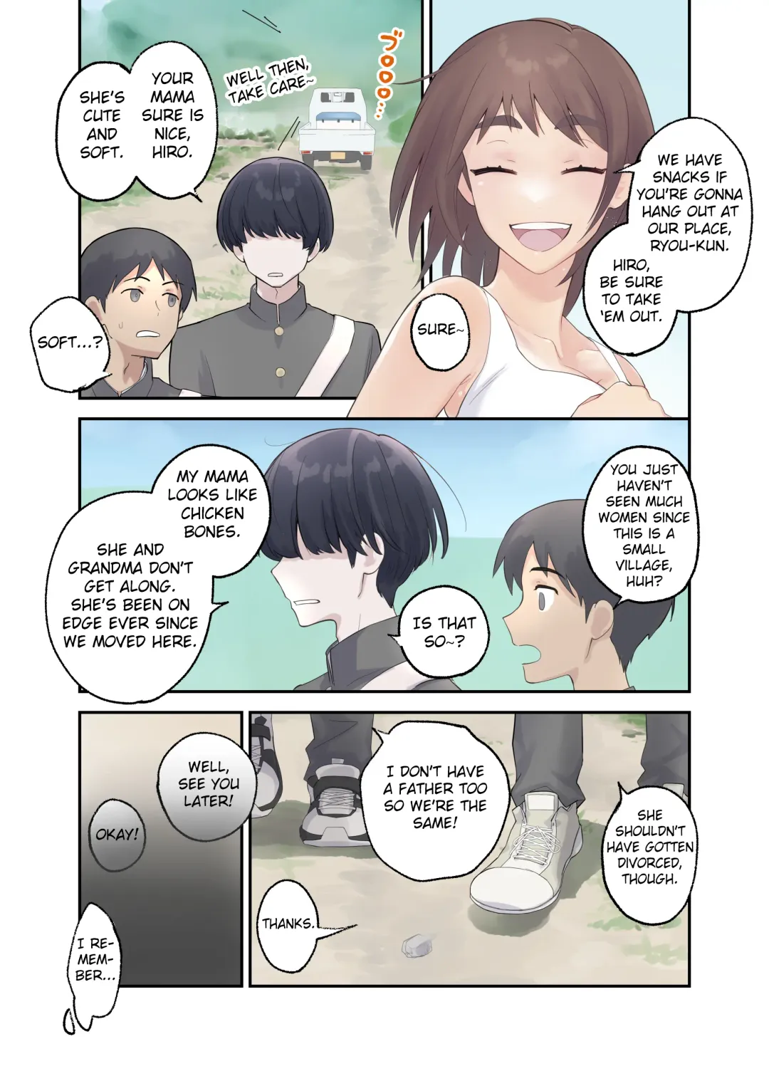 [Karashina En] Tomo Chin ni Ochita Haha to Sore ni Mezameru Ore Fhentai - Page 6