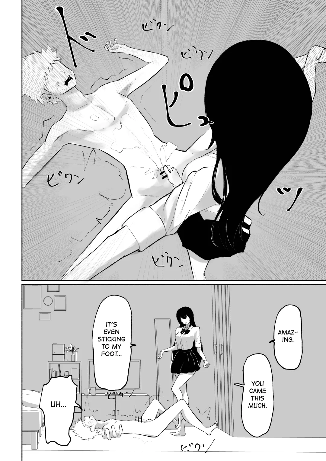 [Roki] Baito-saki ni Iru JK no Dorei ni Ochiru made no Hanashi | How I Became the Slave of a Highschool Girl from my Part-Time Job Fhentai - Page 49