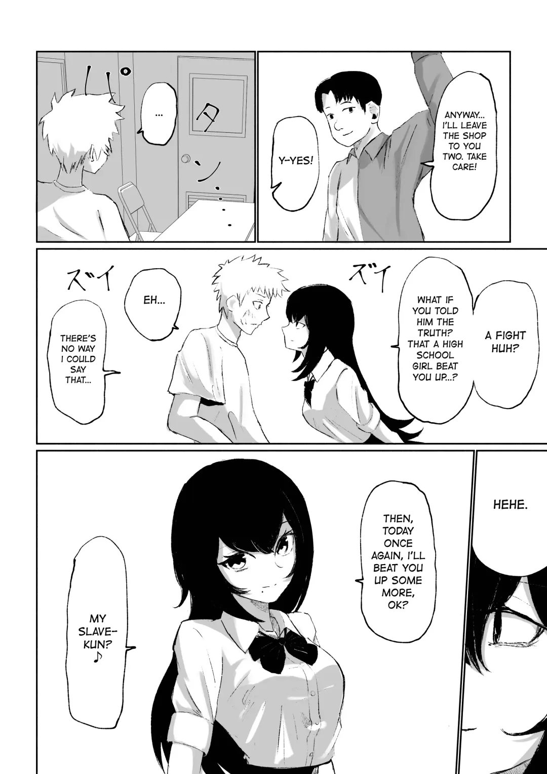 [Roki] Baito-saki ni Iru JK no Dorei ni Ochiru made no Hanashi | How I Became the Slave of a Highschool Girl from my Part-Time Job Fhentai - Page 53
