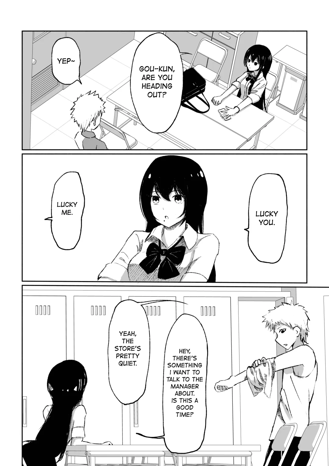 [Roki] Baito-saki ni Iru JK no Dorei ni Ochiru made no Hanashi | How I Became the Slave of a Highschool Girl from my Part-Time Job Fhentai - Page 7