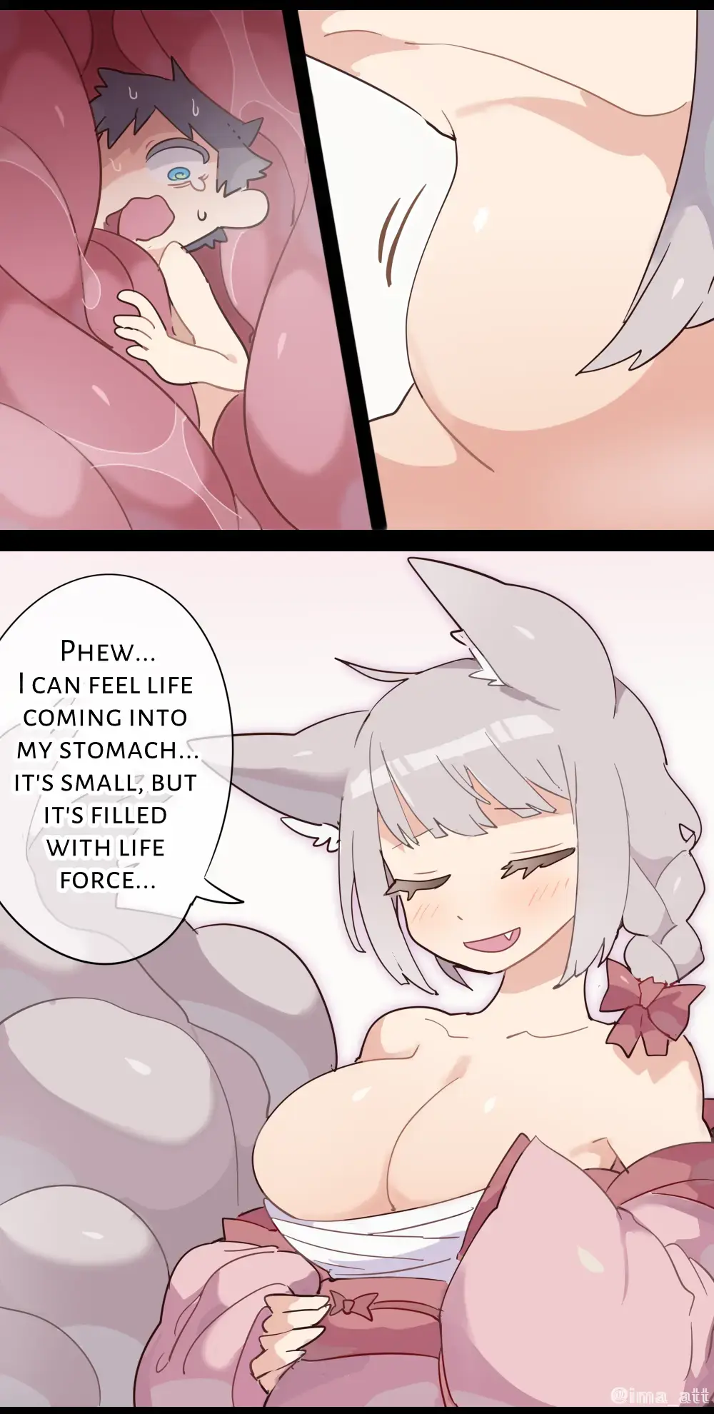 [Ima Att] Giant Fox Girl VORE Fhentai - Page 3