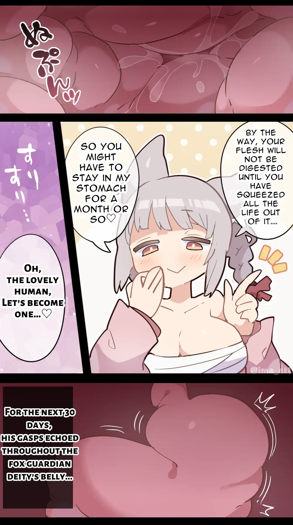 [Ima Att] Giant Fox Girl VORE Fhentai - Page 5