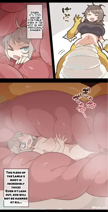 [Ima Att] Huge Lamia VORE Fhentai - Page 2