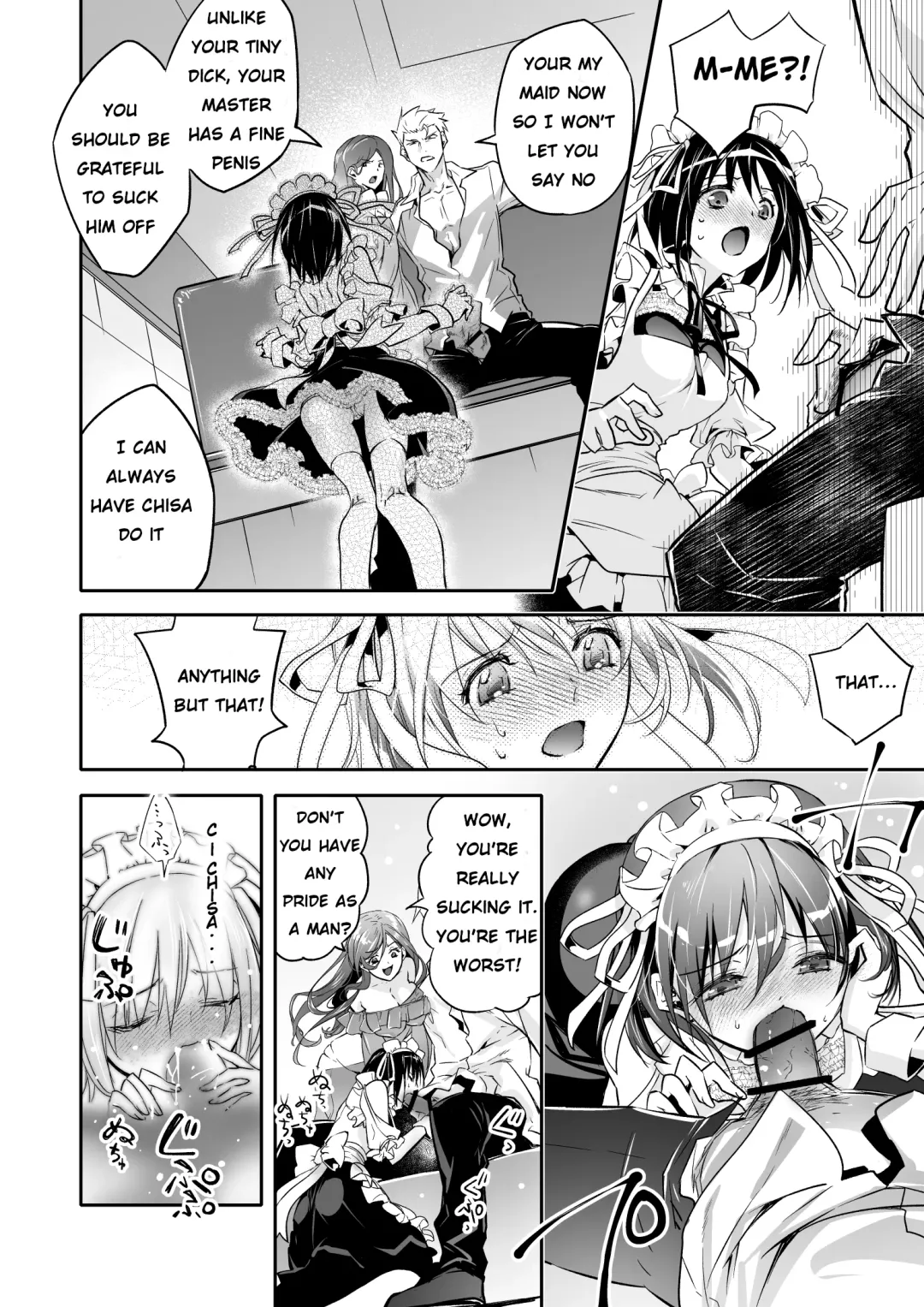 Mesu Ochi no Kashaku ~Tsuma o Netotta Otoko no Seitenka Maid ni Sareta Seinen~ | A fallen woman's remorse - A young man turned into a sex-changed maid by the man who stole his wife Fhentai - Page 15