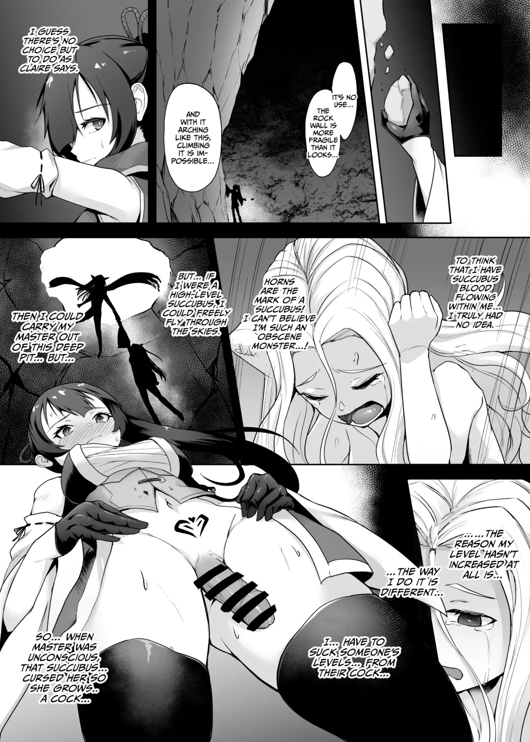 [Gotarou] Tsuyoku Yasashii Onna Samurai, Futanari ni Kaerare Tasuketa Musume ni Level Drain Sareryoku de Nejifuserare Kyousei Shasei Fhentai - Page 18