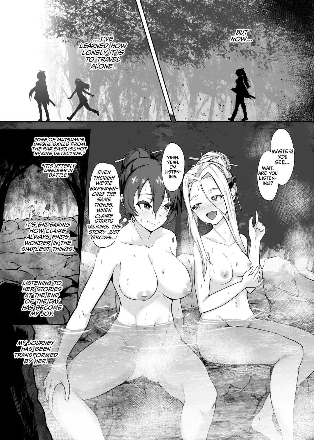 [Gotarou] Tsuyoku Yasashii Onna Samurai, Futanari ni Kaerare Tasuketa Musume ni Level Drain Sareryoku de Nejifuserare Kyousei Shasei Fhentai - Page 8