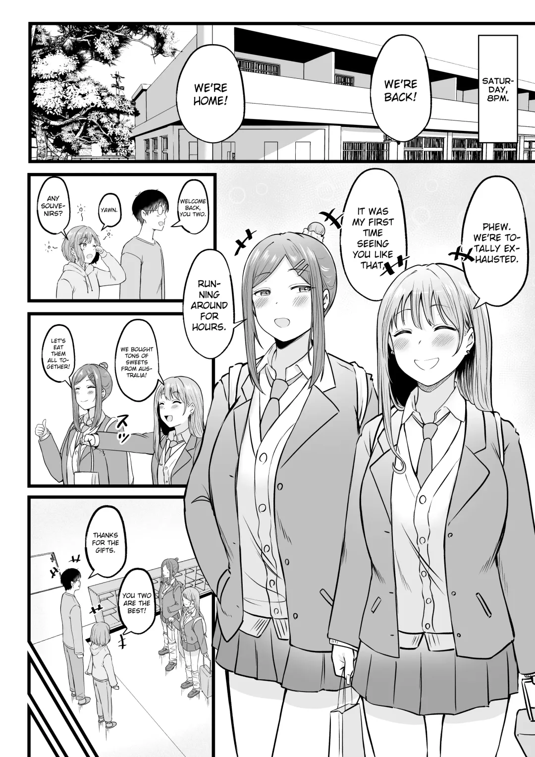 [Cielo] Joshiryou Kanrinin no Boku wa Gal Ryousei ni Furimawasarete masu 2 | Swayed by the Gals in the Girls' Dorm I Manage Fhentai - Page 48