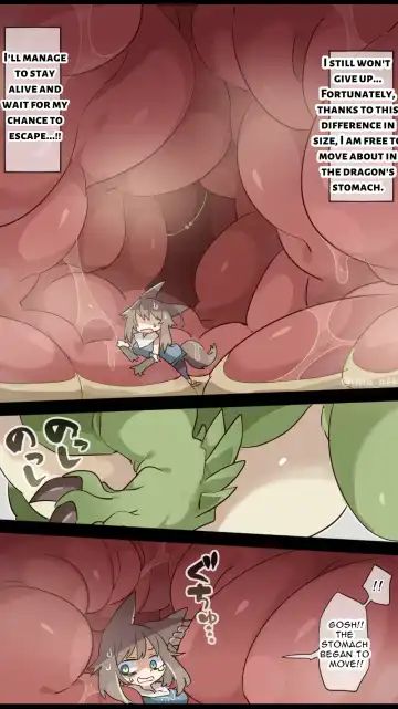 [Ima Att] Giant Dragon Unaware VORE Fhentai - Page 6