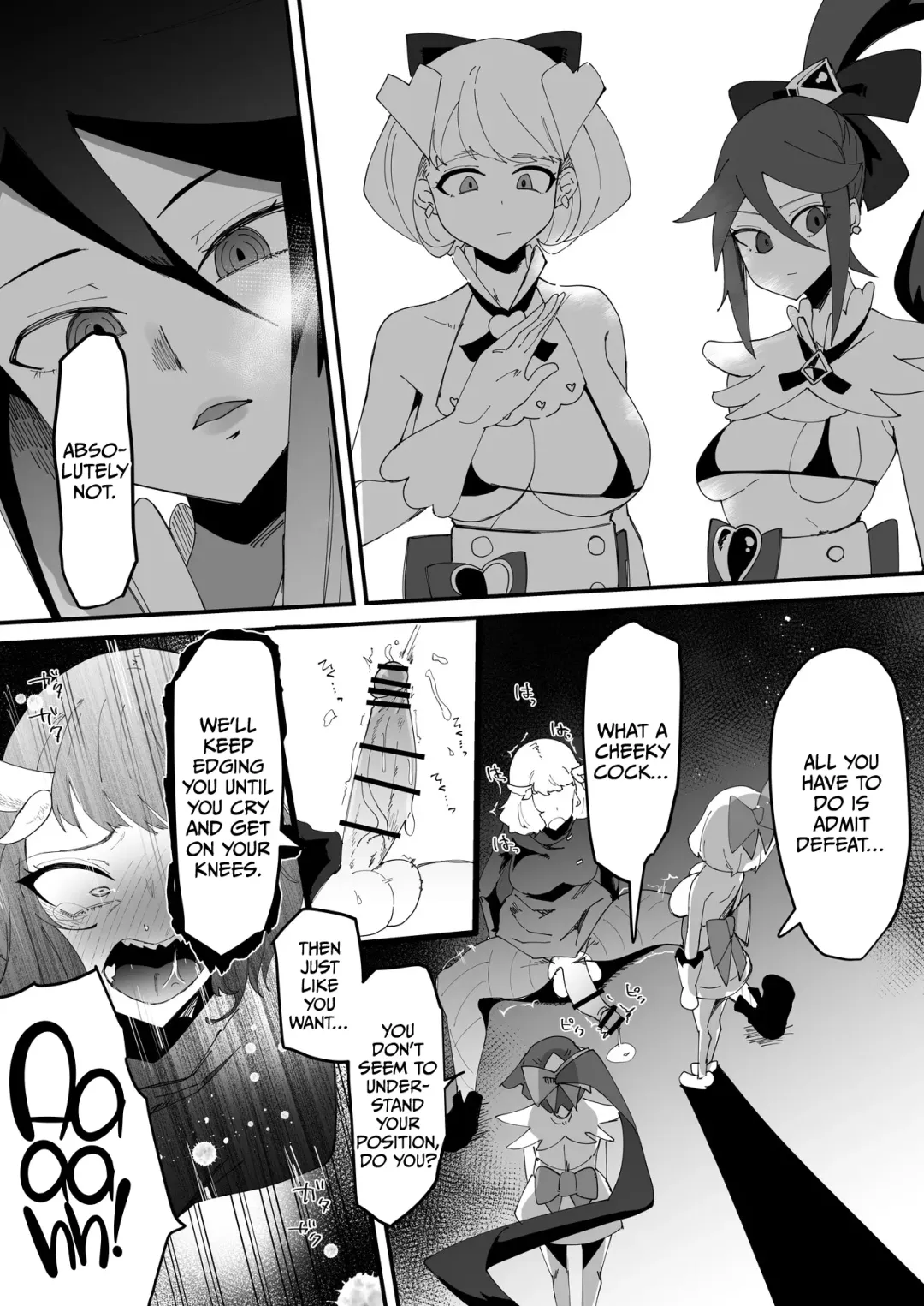 [Tsutsumori] Saikyou Mazoku wa Kuso Zako Dame Maso Chinpo | The Strongest Demon Has a Pathetic Masochistic Cock Fhentai - Page 32