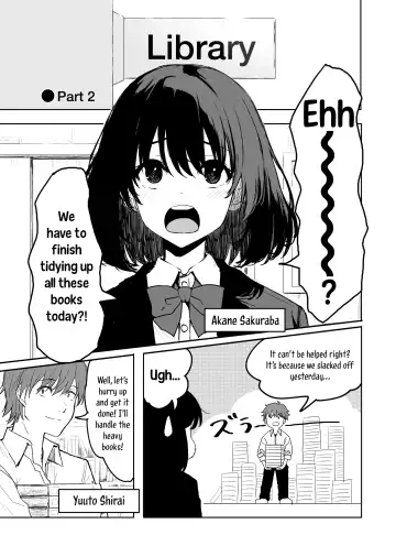 [Inukaki] Sakuraba Senpai wa Misetagari | Sakuraba-Senpai Likes to Expose Herself to Me Fhentai - Page 2