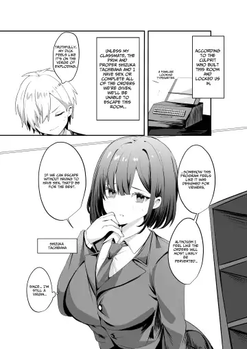 [Norisuke] Sex Shinai to Derarenai Heya ni Seiso na Anoko to Tojikomerareru | Trapped in a Sex-Locked Room with that Prim & Proper Girl Fhentai - Page 3