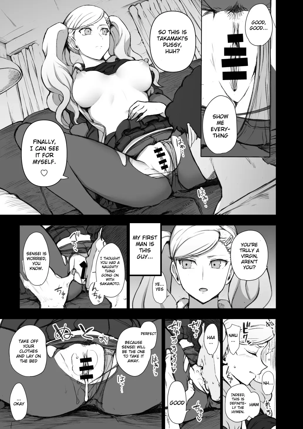 [Aiue Oka] P5 Shujinkou ga Inai Sekai no Takamaki Anne IF | P5: A World Without the Protagonist - Ann's IF Fhentai - Page 2