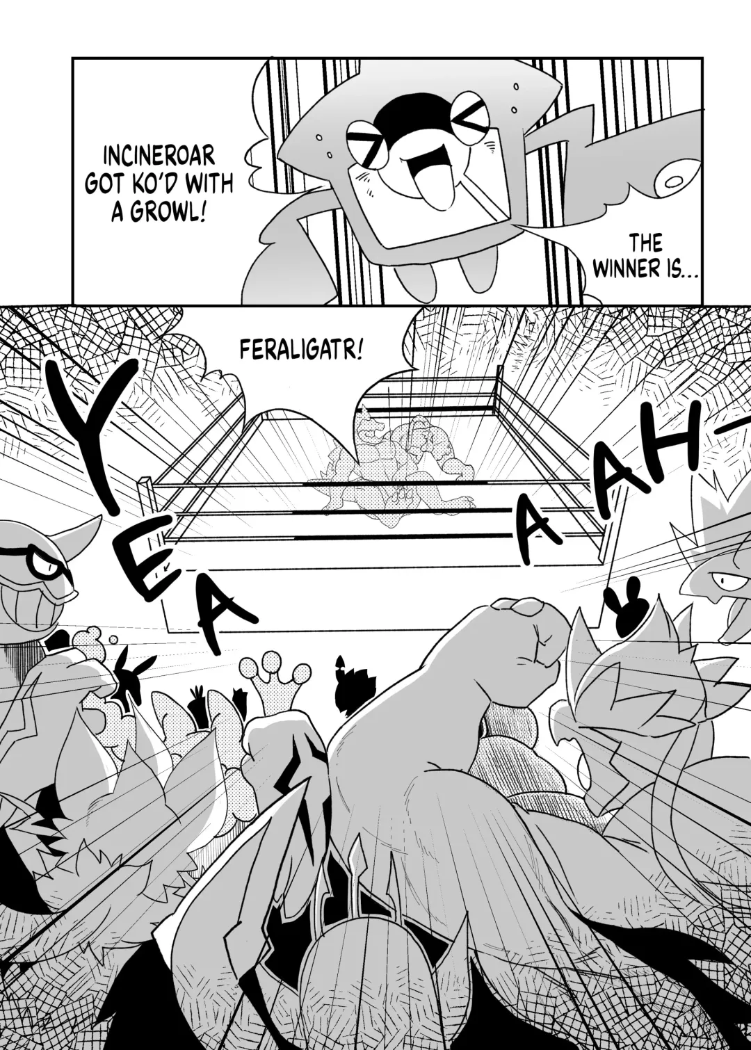 [Nekogaki] Ayashii Pokemon ga Shoubu o Shikakete Kita! | SUSPICIOUS POKEMON WANTS TO FIGHT! Fhentai - Page 23