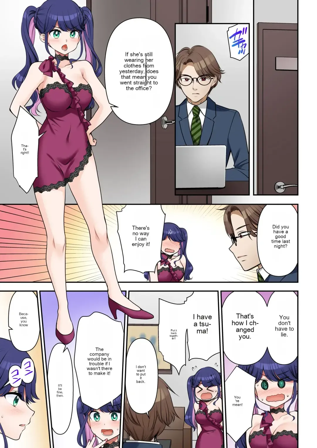[Sakura Hanatsumi] Life-changing contract president♂→sex secretary♀ Fhentai - Page 20