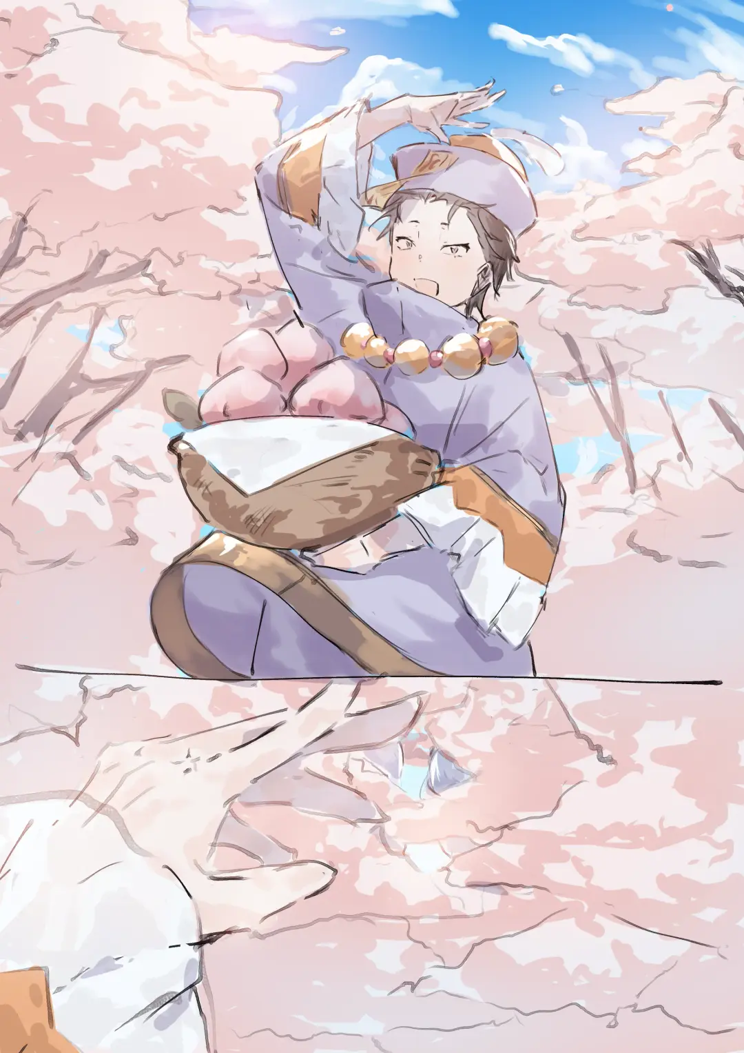 Subaru x Emilia and Rem Fhentai - Page 7