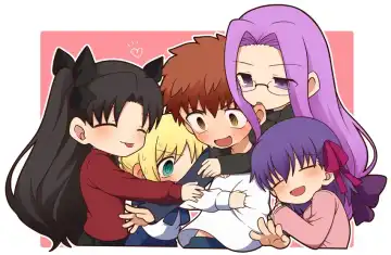 Read Shirou x Saber, Rin, Sakura and Rider - Fhentai