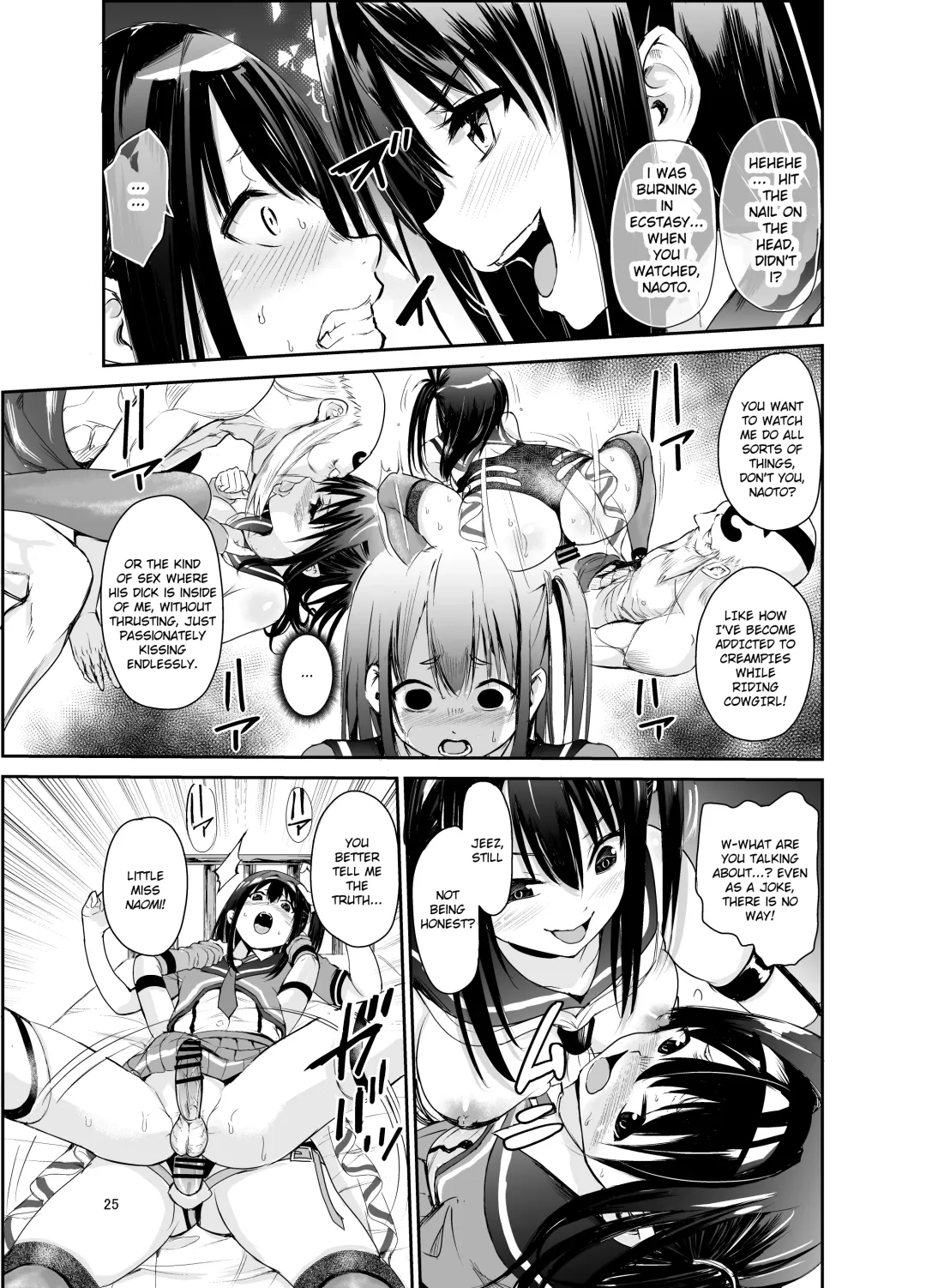 [Tricky] Tsuyagari Mura 6 ~Kareshi o Mamoru Tame Hikyou no Mura de Kyousei Gohoushi & NTR Sex~ Fhentai - Page 24