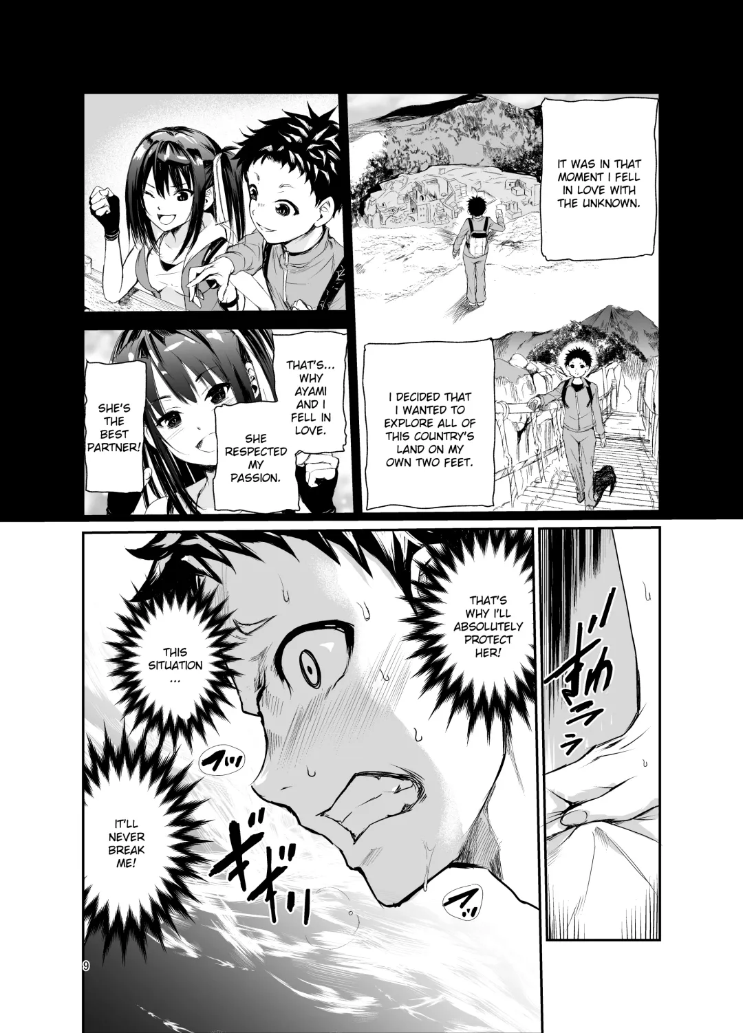 [Tricky] Tsuyagari Mura 6 ~Kareshi o Mamoru Tame Hikyou no Mura de Kyousei Gohoushi & NTR Sex~ Fhentai - Page 8