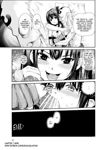 [Tricky] Tsuyagari Mura 6 ~Kareshi o Mamoru Tame Hikyou no Mura de Kyousei Gohoushi & NTR Sex~ Fhentai - Page 44
