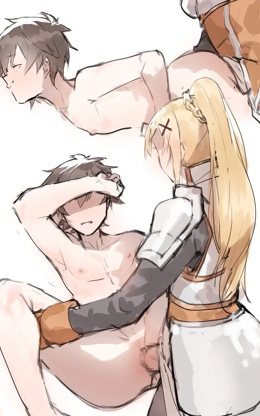 Kazuma x Konosuba girls femdom Fhentai - Page 5