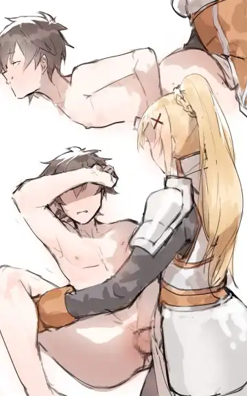 Kazuma x Konosuba girls femdom Fhentai - Page 5