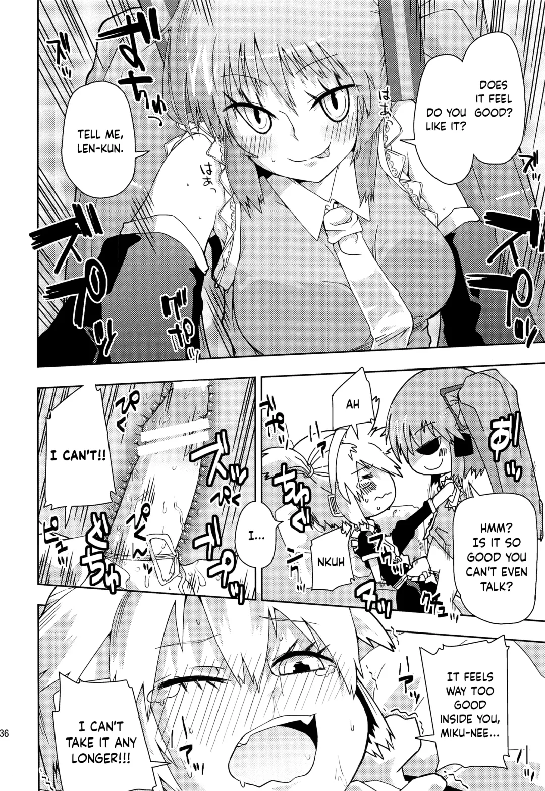 [Seihoukei] Len-kun ni Tsui Ecchi na Ijiwaru Shichau no wa, Minna Len-kun ga Da-isuki Dakara Dayo! Fhentai - Page 35