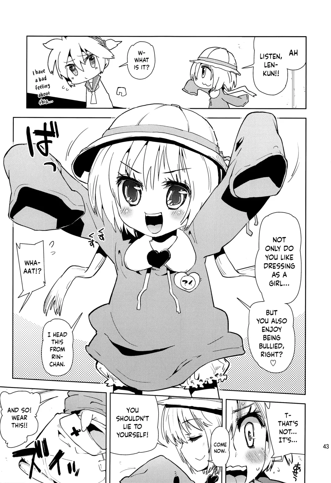 [Seihoukei] Len-kun ni Tsui Ecchi na Ijiwaru Shichau no wa, Minna Len-kun ga Da-isuki Dakara Dayo! Fhentai - Page 42