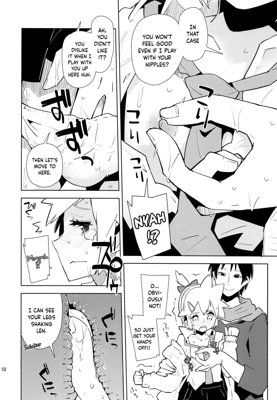 [Seihoukei] Len-kun ni Tsui Ecchi na Ijiwaru Shichau no wa, Minna Len-kun ga Da-isuki Dakara Dayo! Fhentai - Page 9