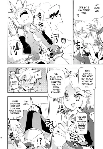 [Seihoukei] Len-kun ni Tsui Ecchi na Ijiwaru Shichau no wa, Minna Len-kun ga Da-isuki Dakara Dayo! Fhentai - Page 25