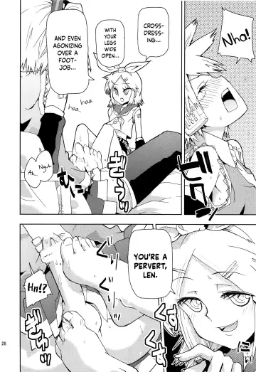 [Seihoukei] Len-kun ni Tsui Ecchi na Ijiwaru Shichau no wa, Minna Len-kun ga Da-isuki Dakara Dayo! Fhentai - Page 27