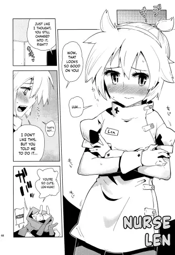 [Seihoukei] Len-kun ni Tsui Ecchi na Ijiwaru Shichau no wa, Minna Len-kun ga Da-isuki Dakara Dayo! Fhentai - Page 43