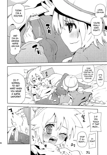 [Seihoukei] Len-kun ni Tsui Ecchi na Ijiwaru Shichau no wa, Minna Len-kun ga Da-isuki Dakara Dayo! Fhentai - Page 45